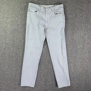 Cesare Attolini Pants Men 32x28 Gray Italy Old Money Luxury Minimalist
